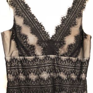 Black Lace Occasion Dress-